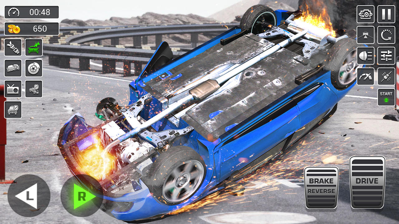 Car Crash 3d Car Racing Games Game Screenshot