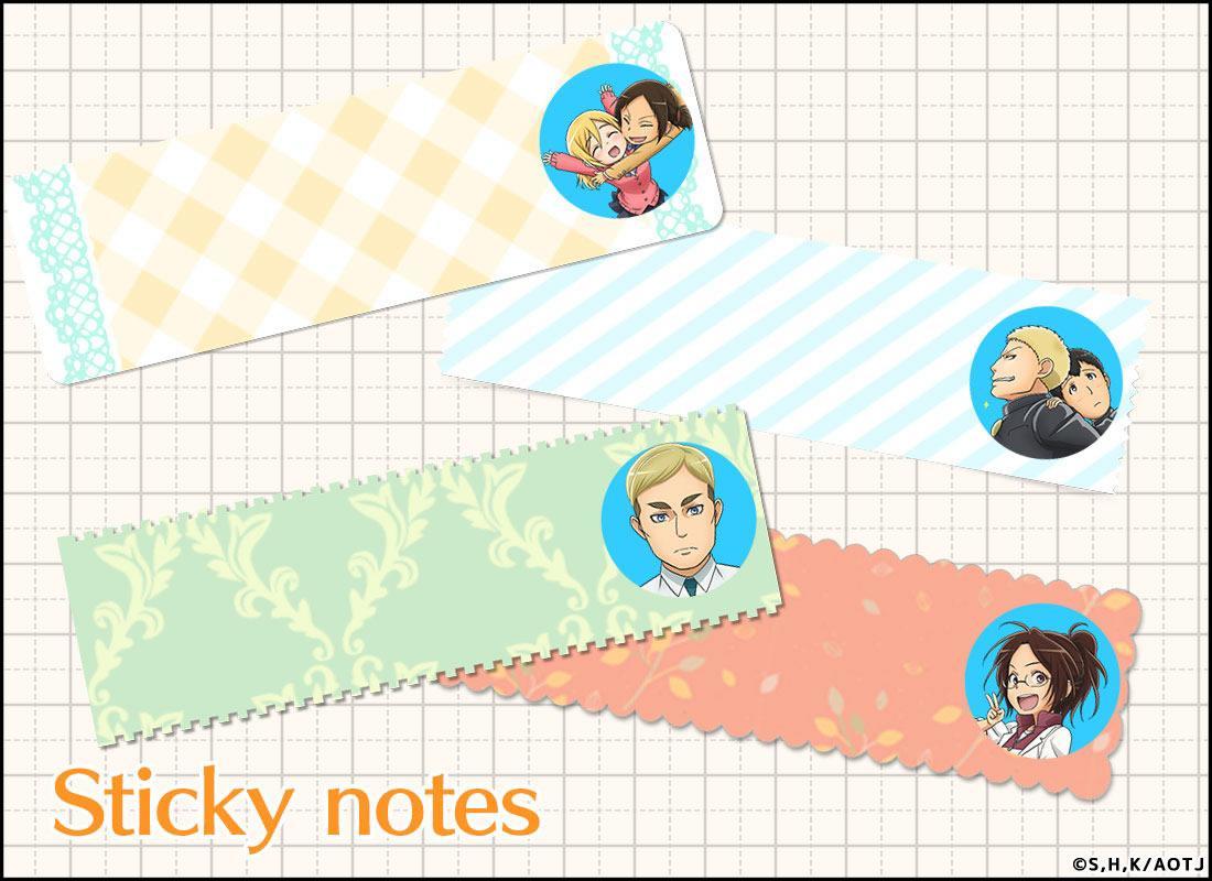 Sticky Note Attack on titan Game Screenshot
