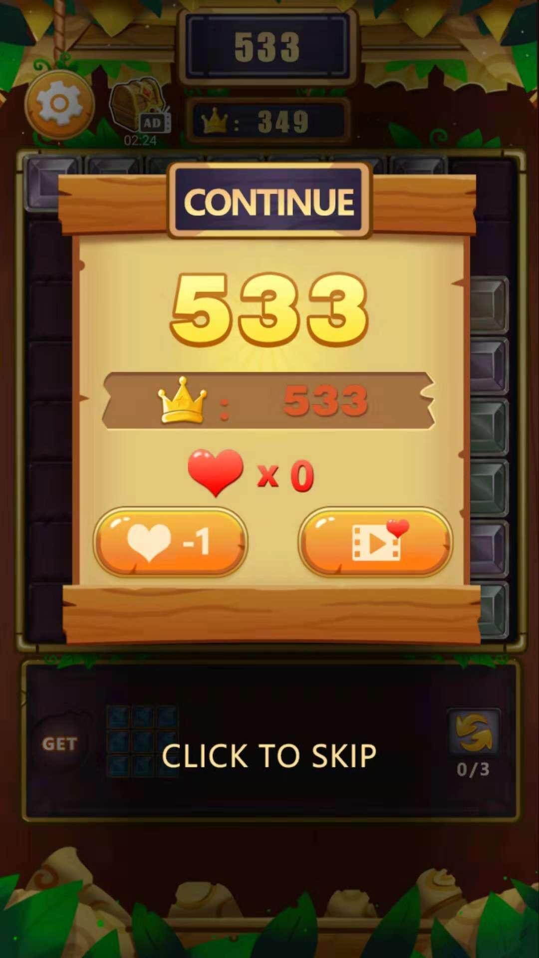 Captura de Tela do Jogo Magic Puzzle