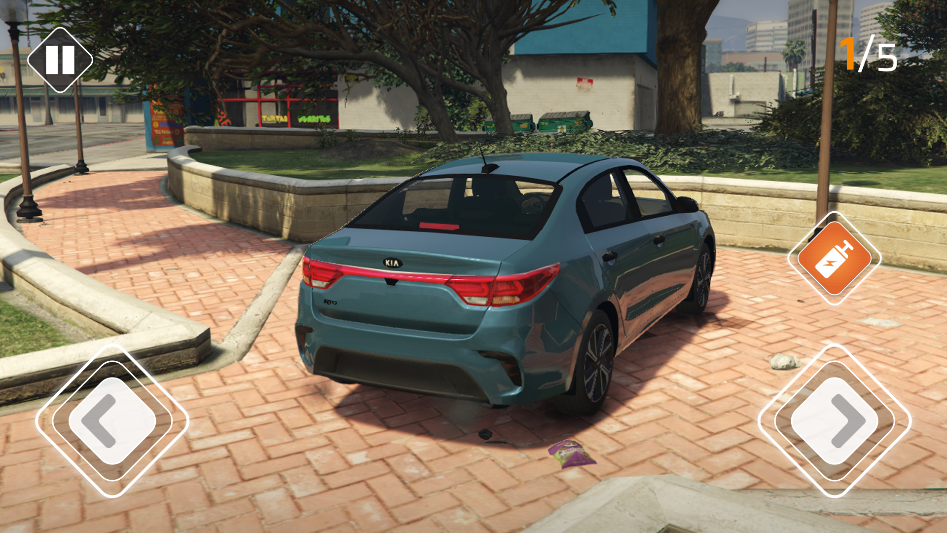 Captura de Tela do Jogo Car Simulator Kia: City Drive