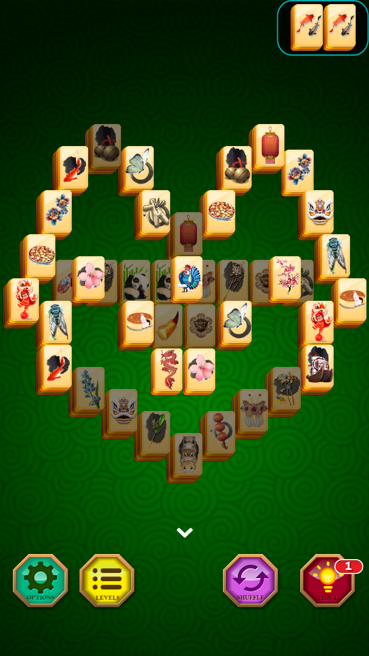 Screenshot 1 of Mahjong Klasik 2020 1.4.1