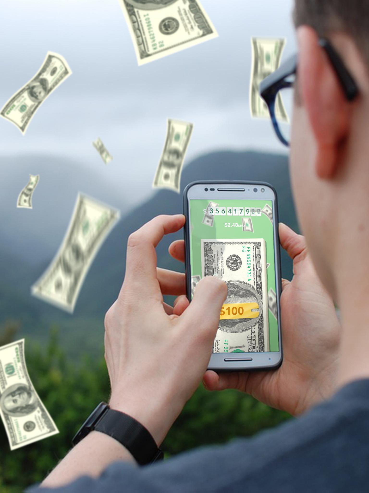 Make It Rain The Love of Money Game Screenshot