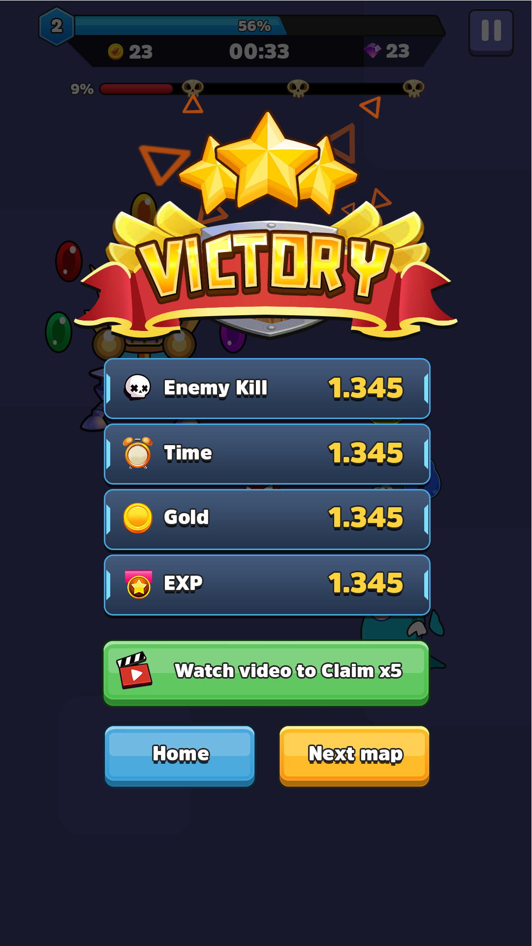 Survivor War: Hero Adventure Game Screenshot