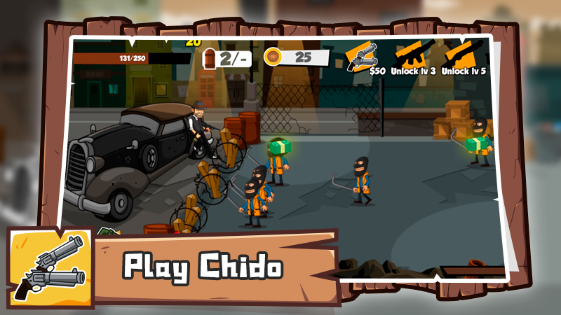 Bandit Gun Battle Game Screenshot