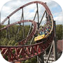 VR roller coaster ride: temple mountain run