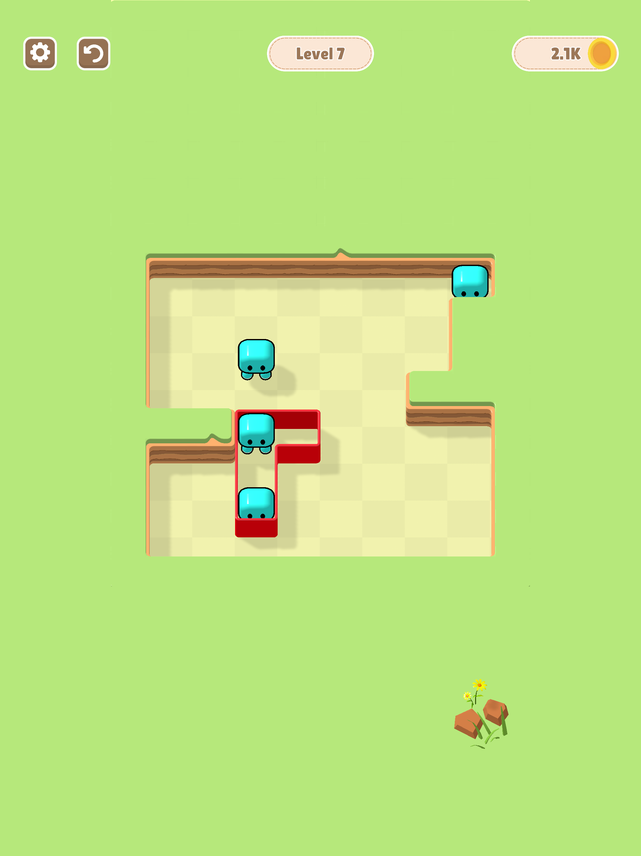 Screenshot of Box Shuffle Fun