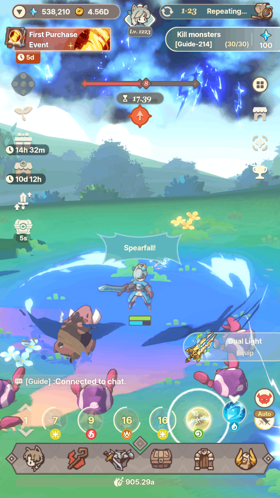 Tales of Crown : Idle RPG Game Screenshot