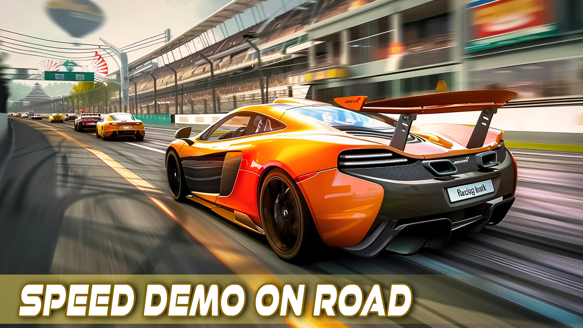 Captura de Tela do Jogo corrida de carros 3d offline