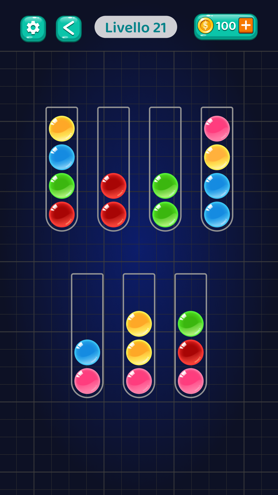 Screenshot 1 of Ball Sortpuz - Puzzle a colori 1.5.2
