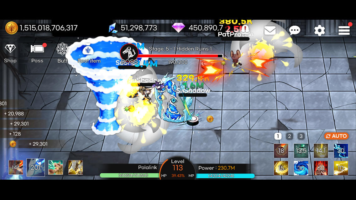 Cuplikan Layar Game Spirit Knight