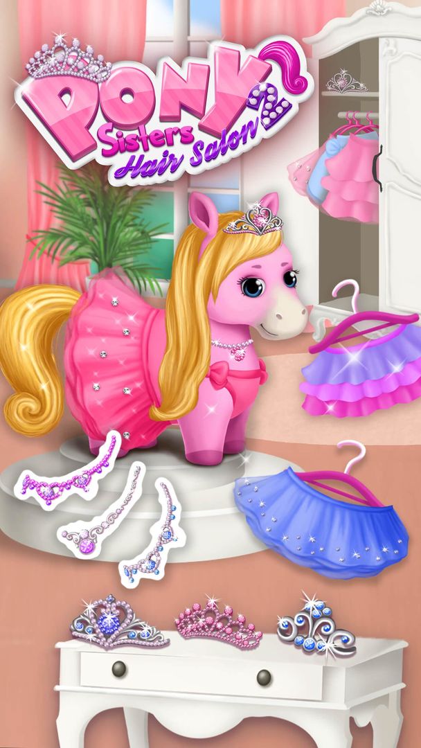 Screenshot of Pony Sisters Hair Salon 2