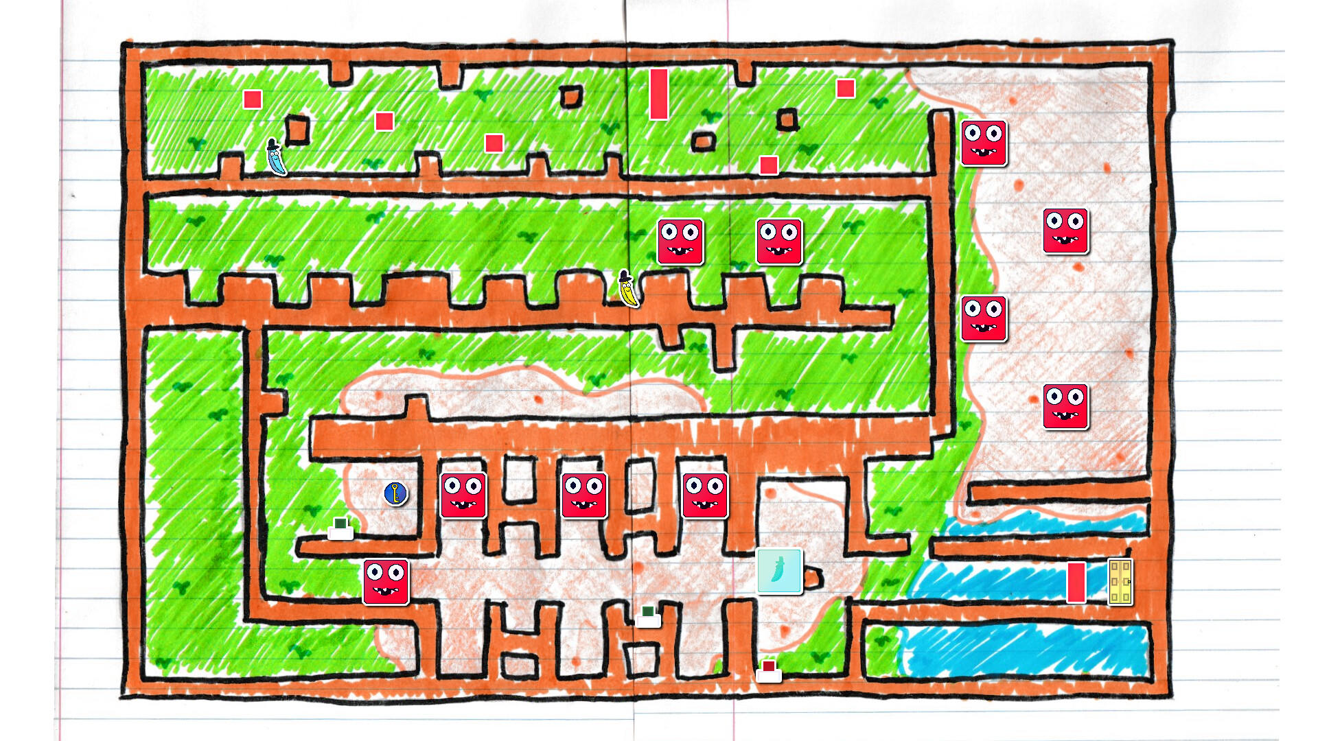 The cake adventure Game Screenshot