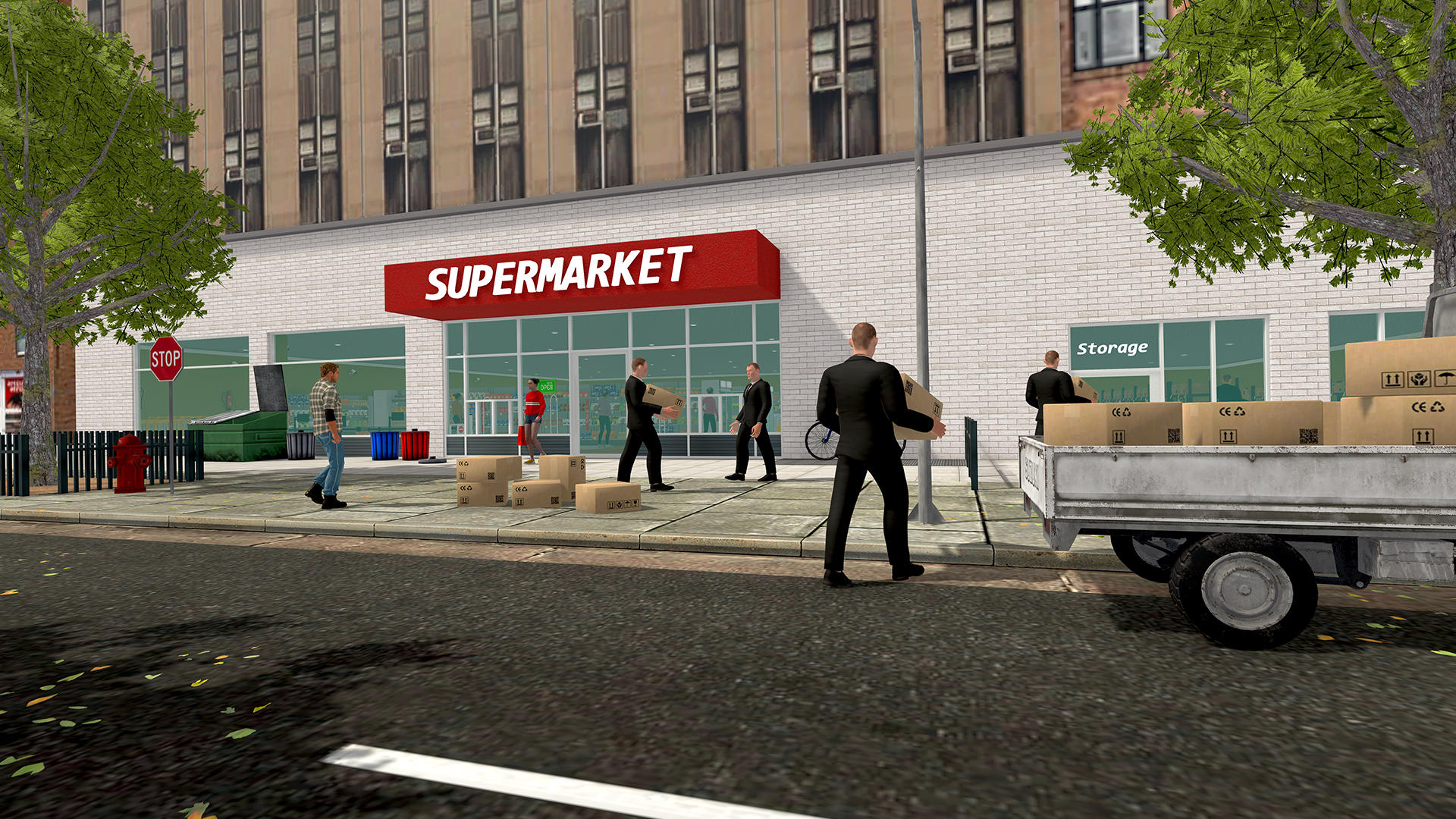 Screenshot of Supermarket Cashier Mall Games