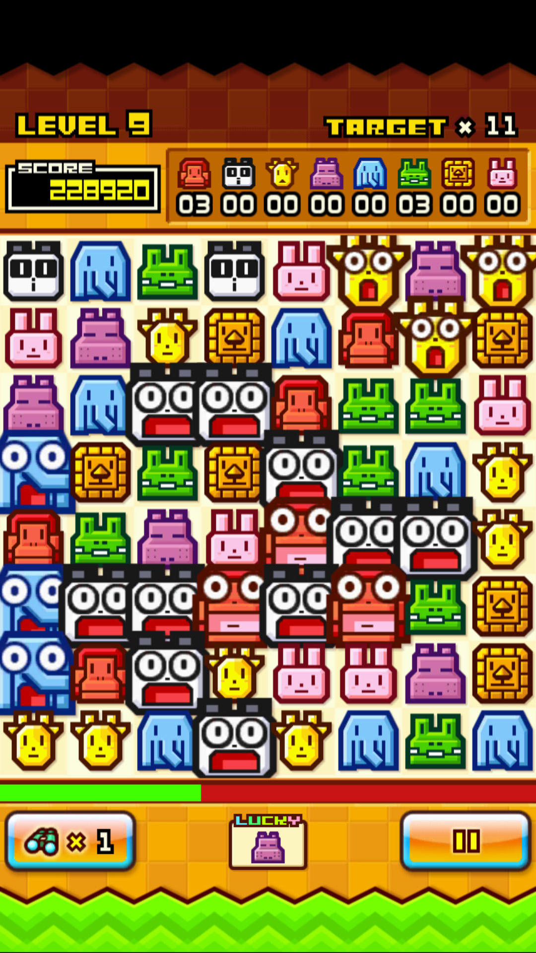 Скриншот игры ZOOKEEPER DX TouchEdition