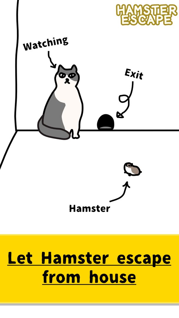 Hamster Escape 게임 스크린 샷