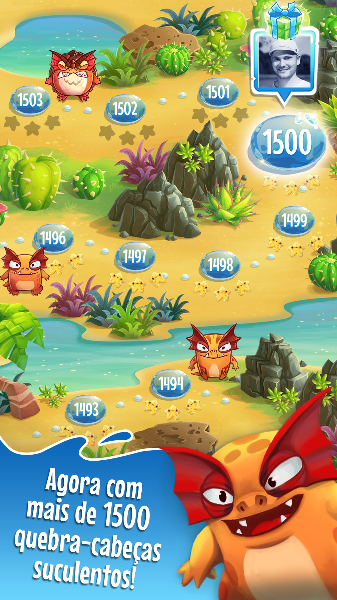 Captura de Tela do Jogo Fruit Nibblers