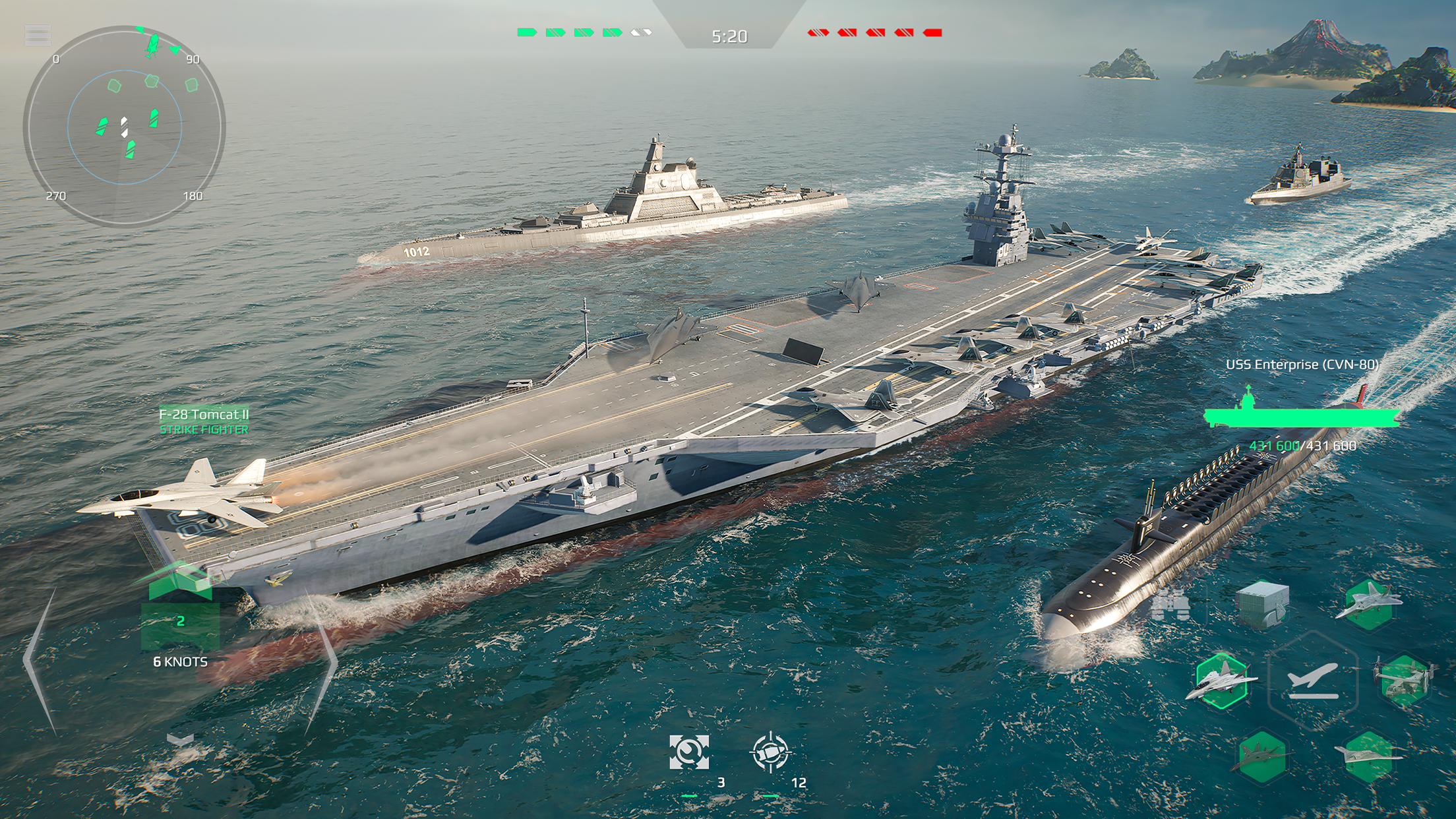 Modern Warships: Naval Battles Game Screenshot