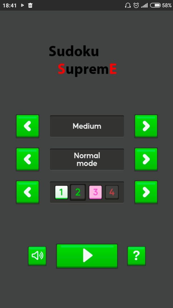 Sudoku Supreme screenshot game