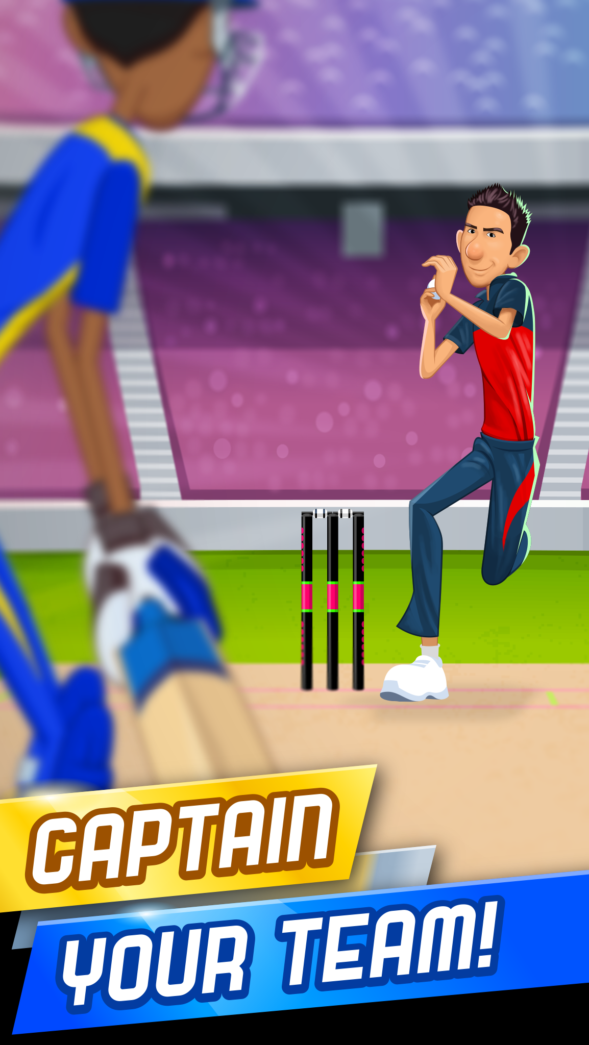 Stick Cricket Super League Game Screenshot