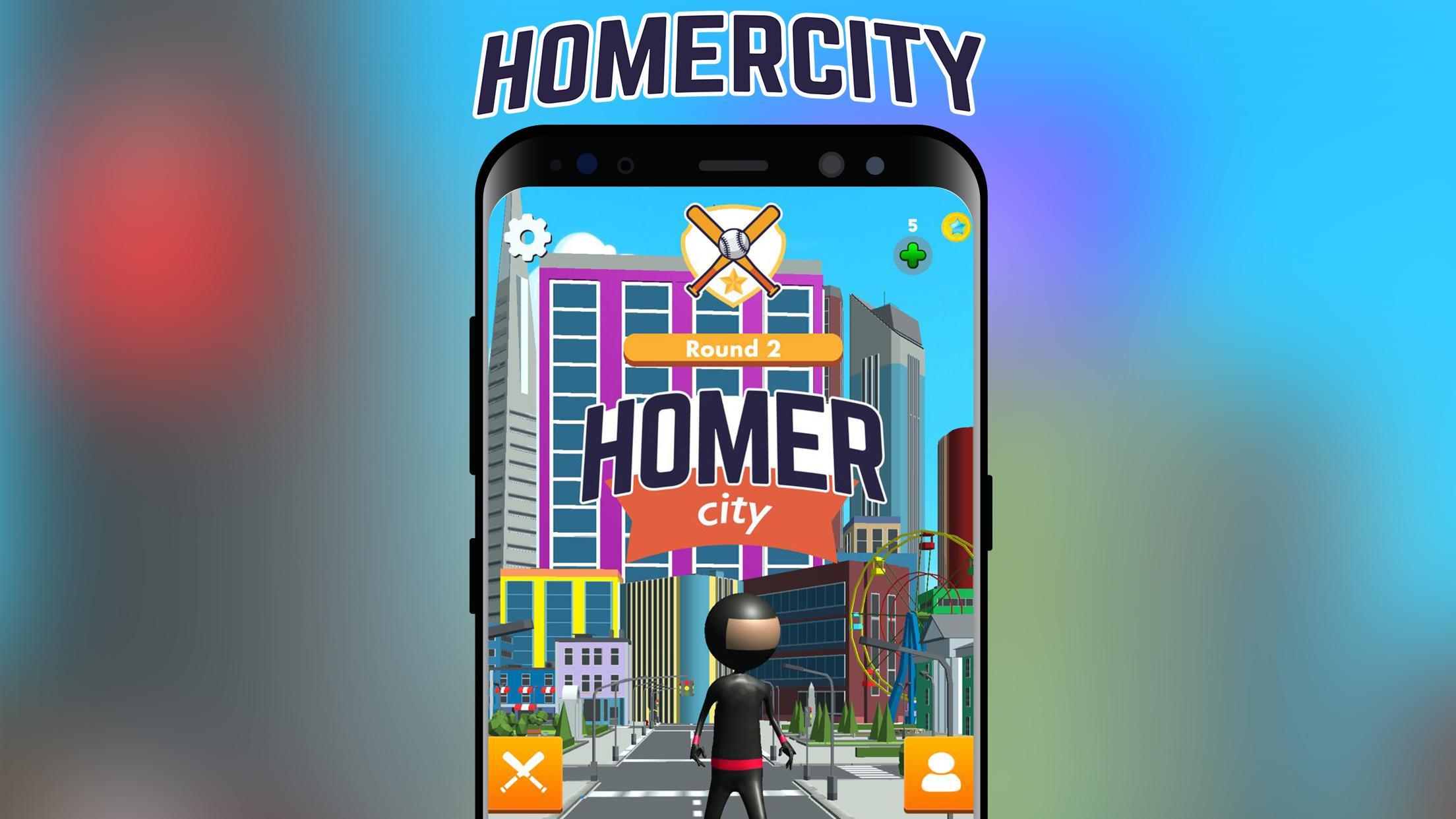 Cuplikan Layar Game Homer City