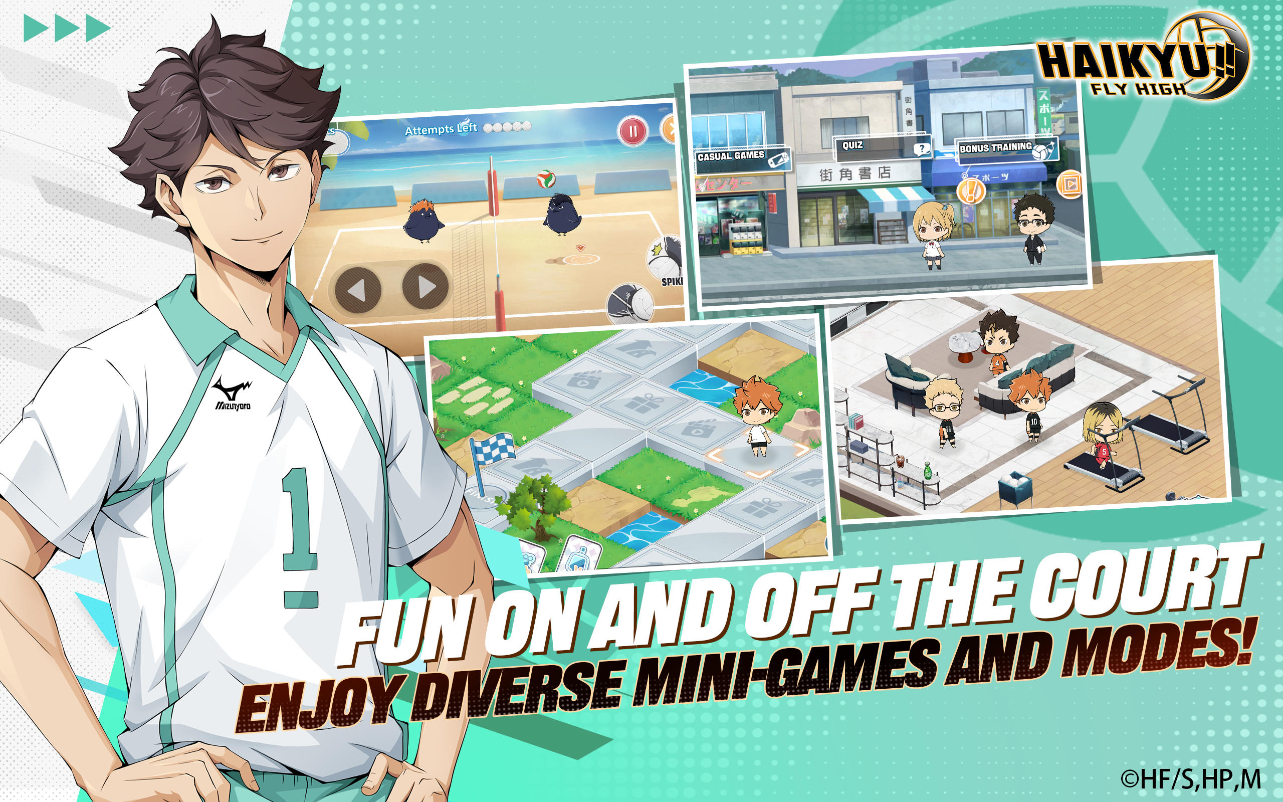 HAIKYU!! FLY HIGH Game Screenshot