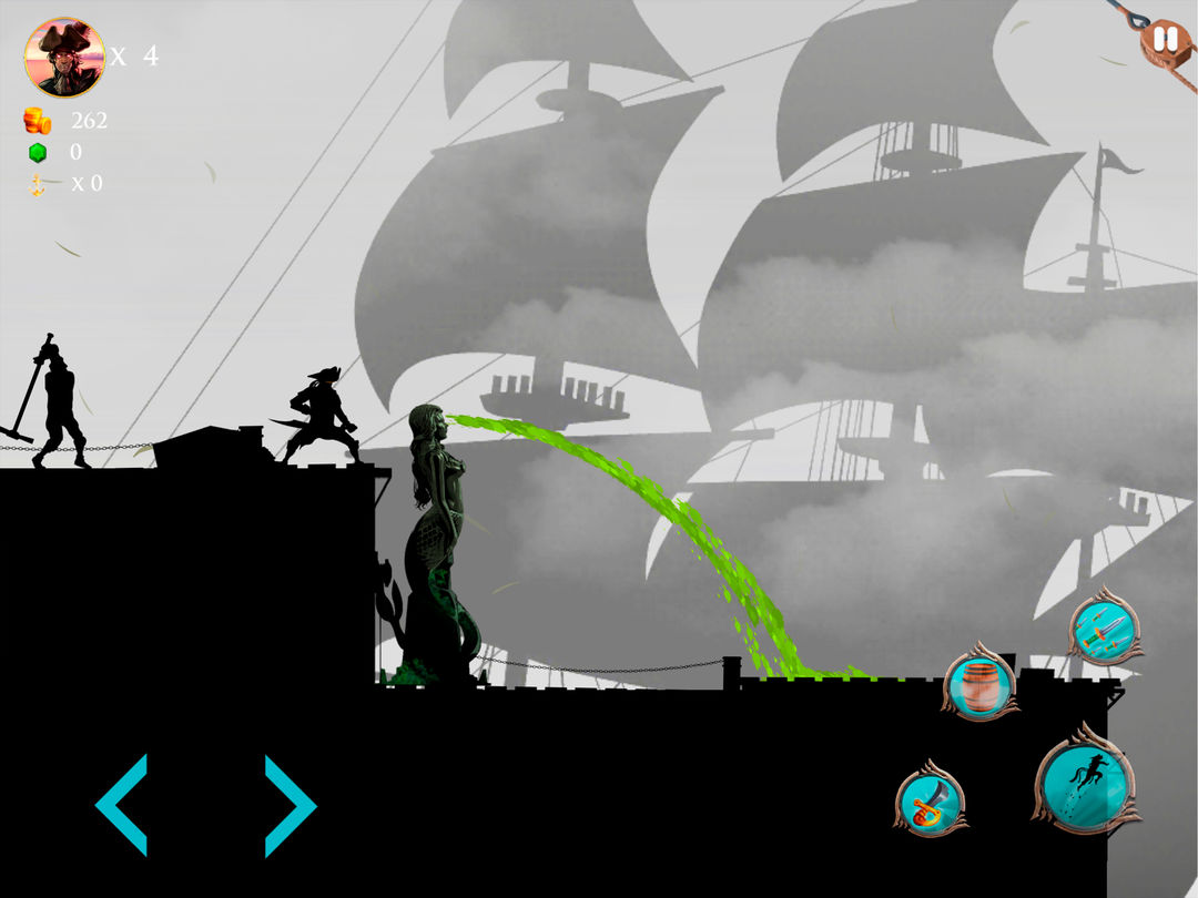 Arrr! Pirate Arcade Platformer screenshot game