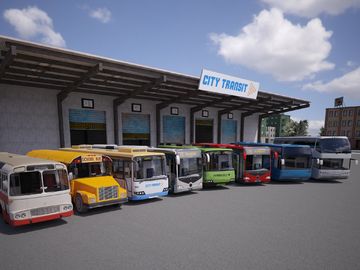 Bus Simulator PRO 2016 Game Screenshot