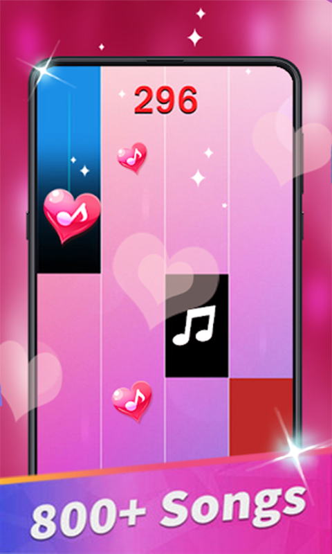 Screenshot 1 of Permainan Piano & anak patung merah jambu 1.4