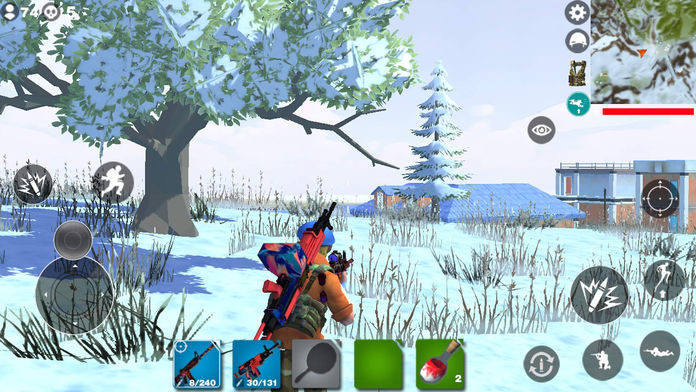 Screenshot of Battle destruction