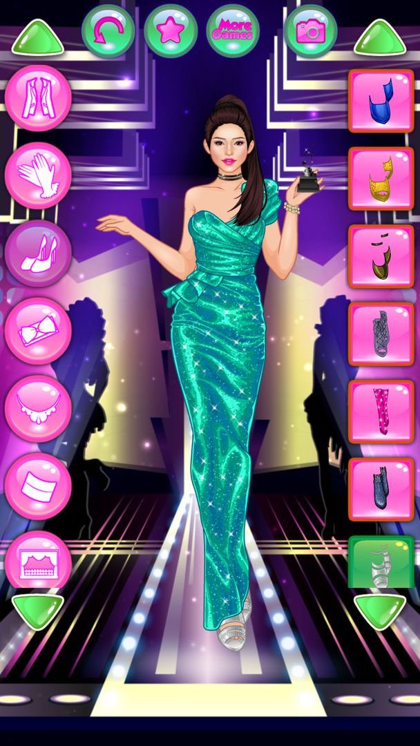 Screenshot of Pop Star Dress Up - Music Idol