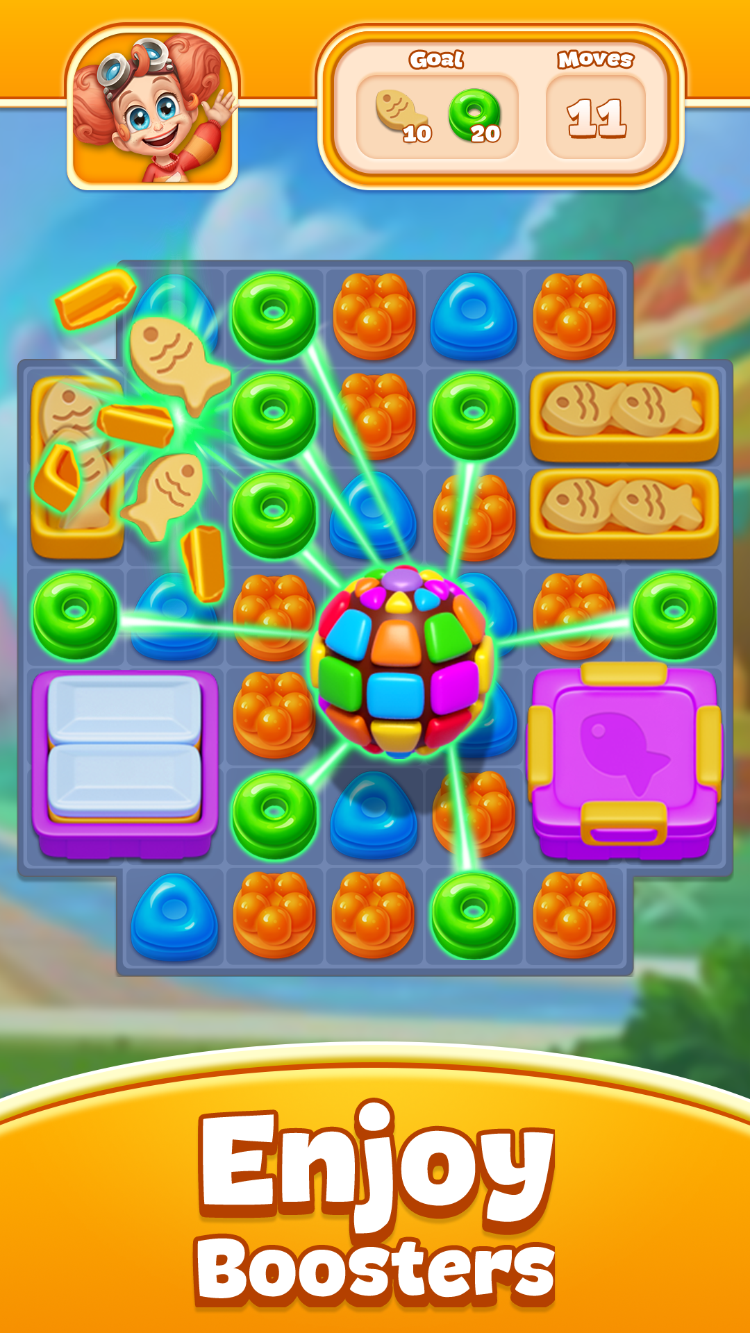 Candy Pop Story : Match 3 ภาพหน้าจอเกม