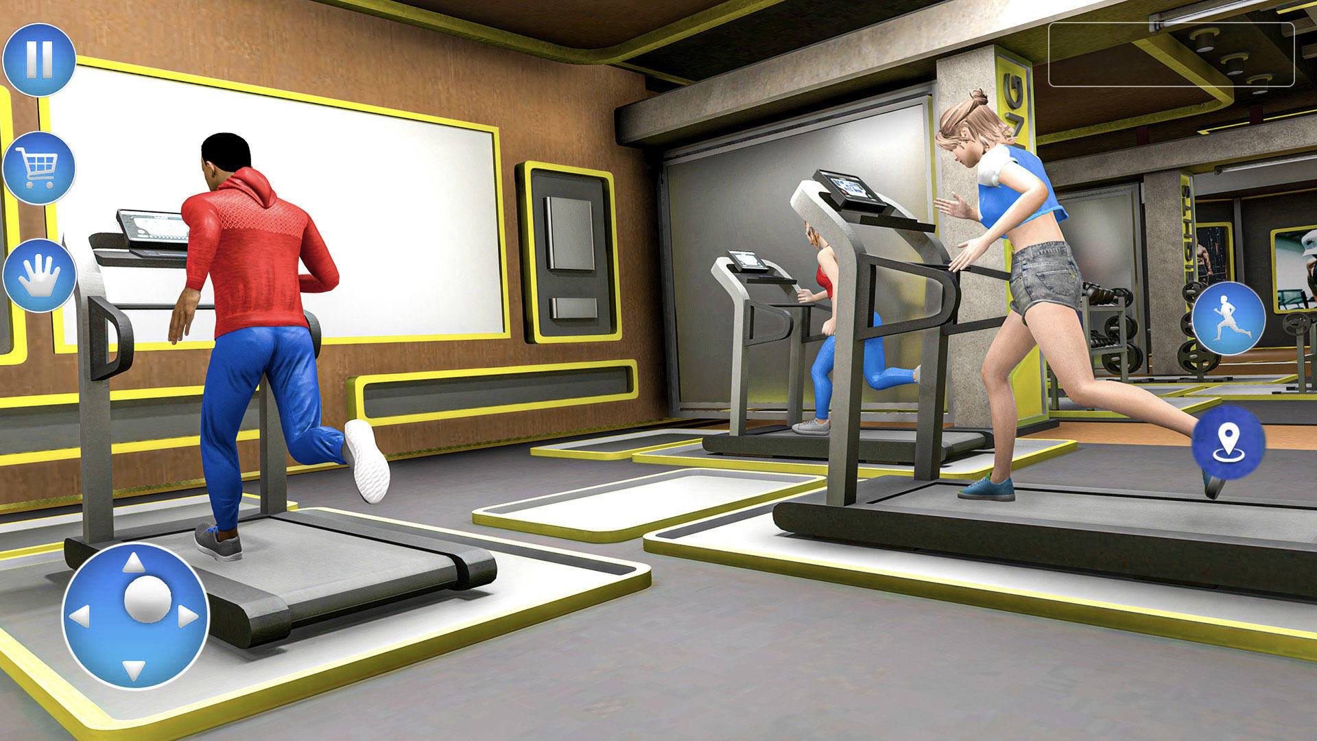 Screenshot of Gym Game 3D Virtual Gym Empire