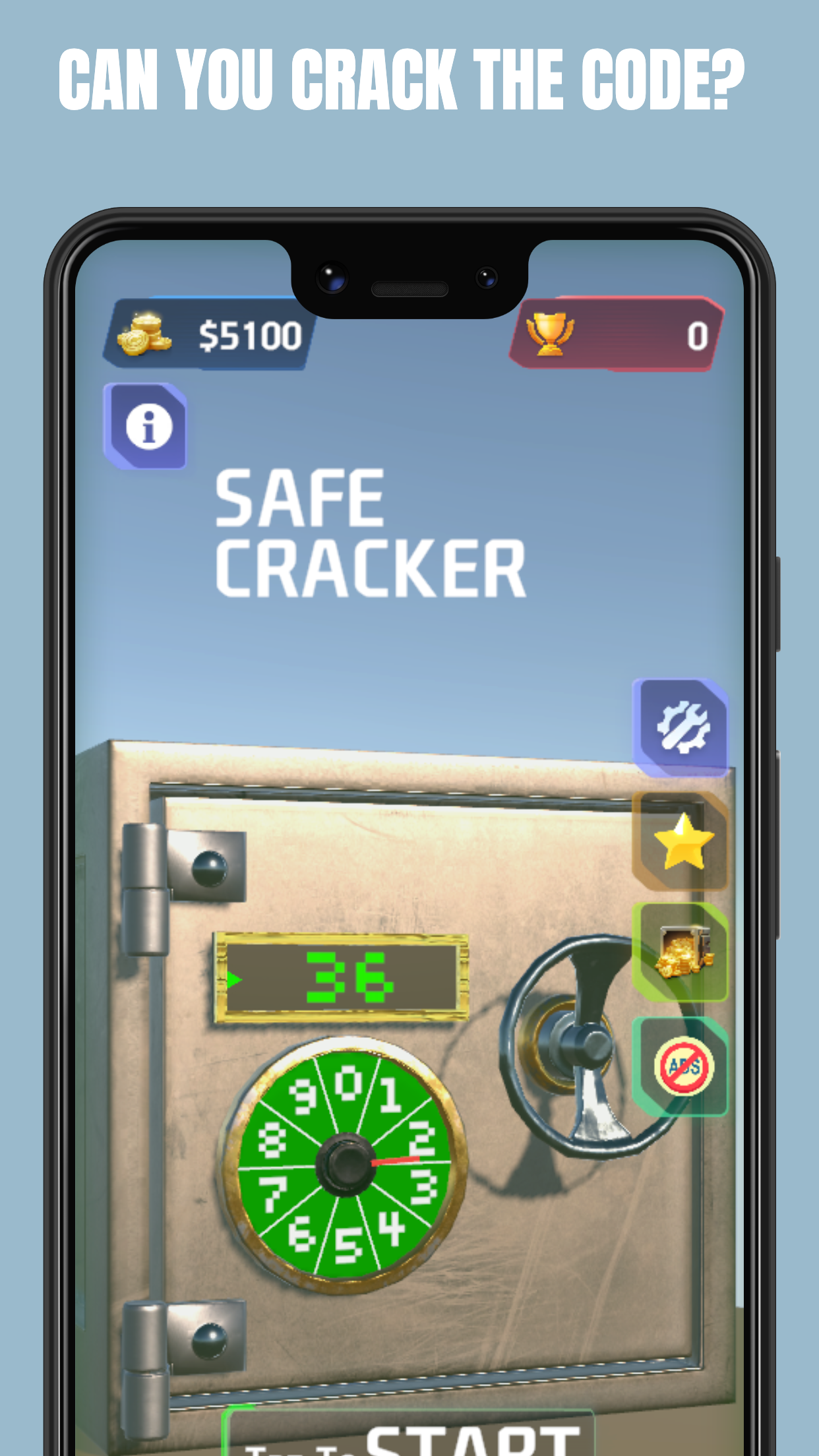 Скриншот игры Safe Cracker - Code Breaker