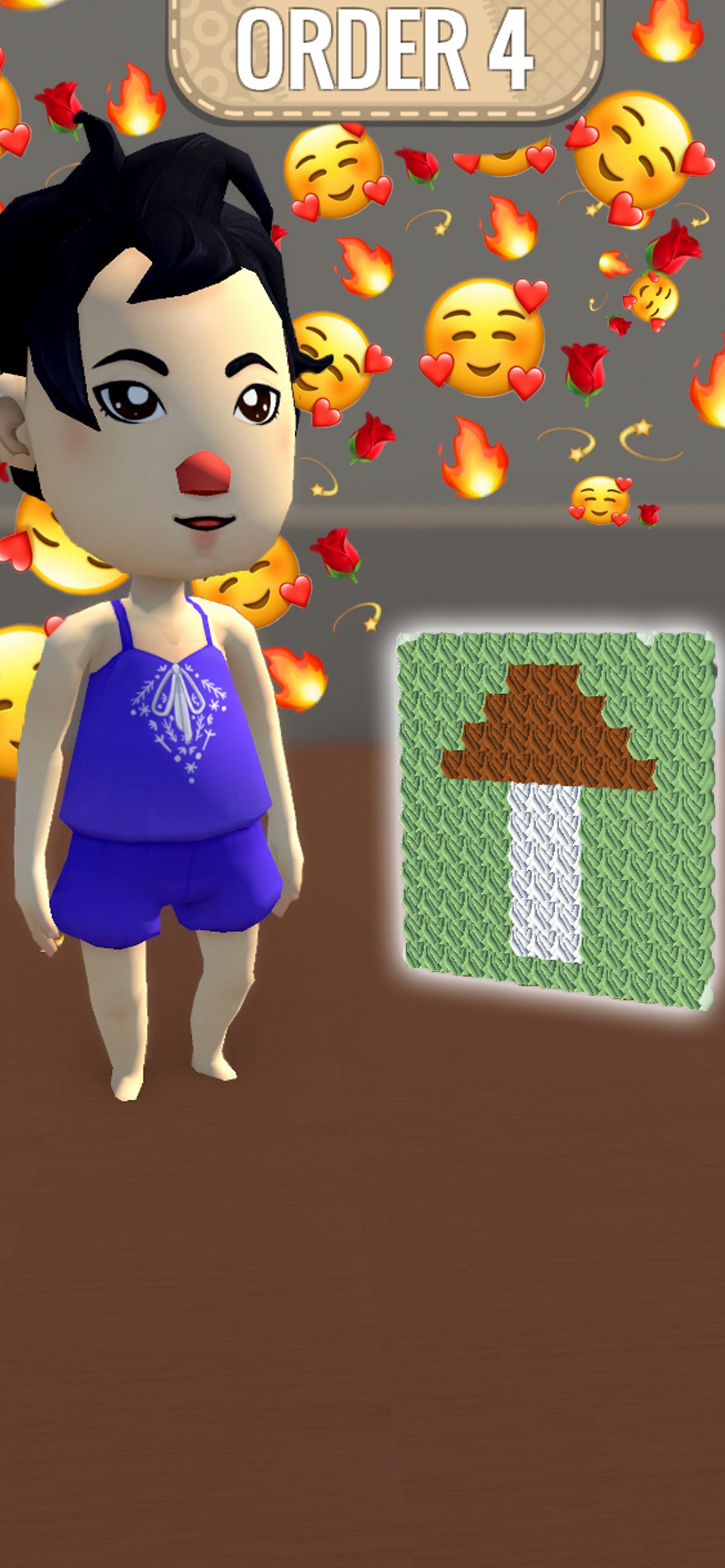 Captura de Tela do Jogo Knitting Shop 3D