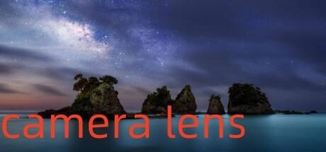 Banner of camera lens 