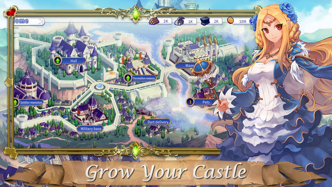 Royal Knight Tales – Anime RPG screenshot game