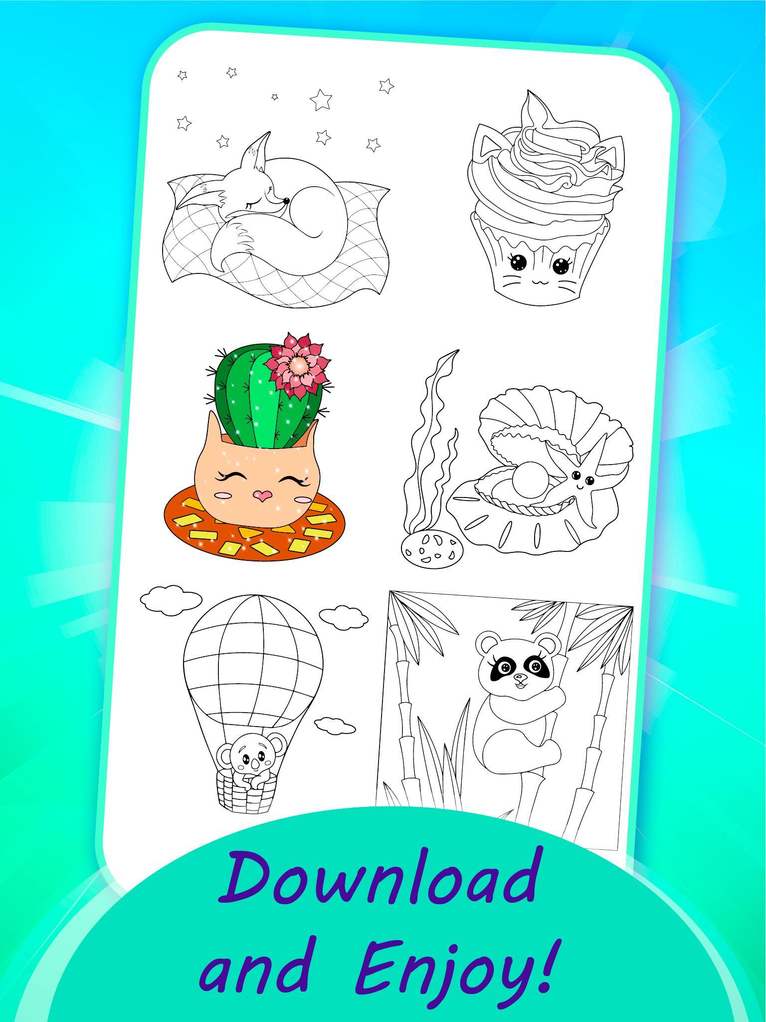 Flower Magic Color-kids coloring book with animals遊戲截圖