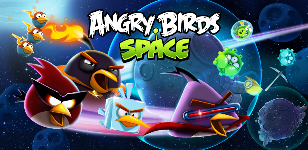 Banner of Angry Birds không gian HD 