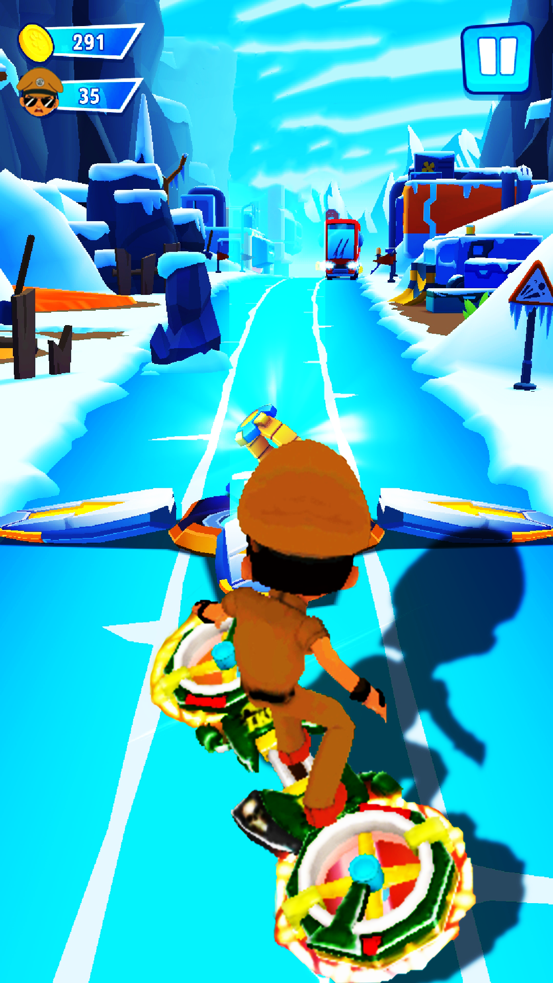 Captura de Tela do Jogo Singham Little Chota Hero Run