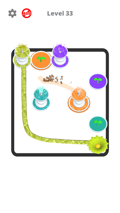 Connect Flowers Game Screenshot