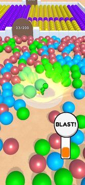 Arcade Ball Blast Game Screenshot