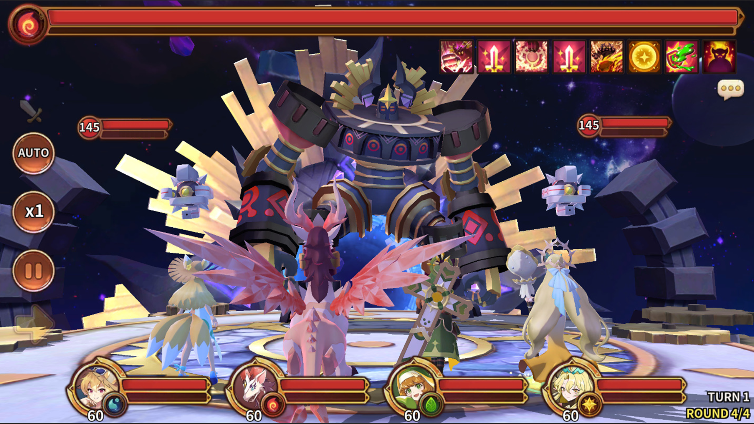 Monster Super League Game Screenshot