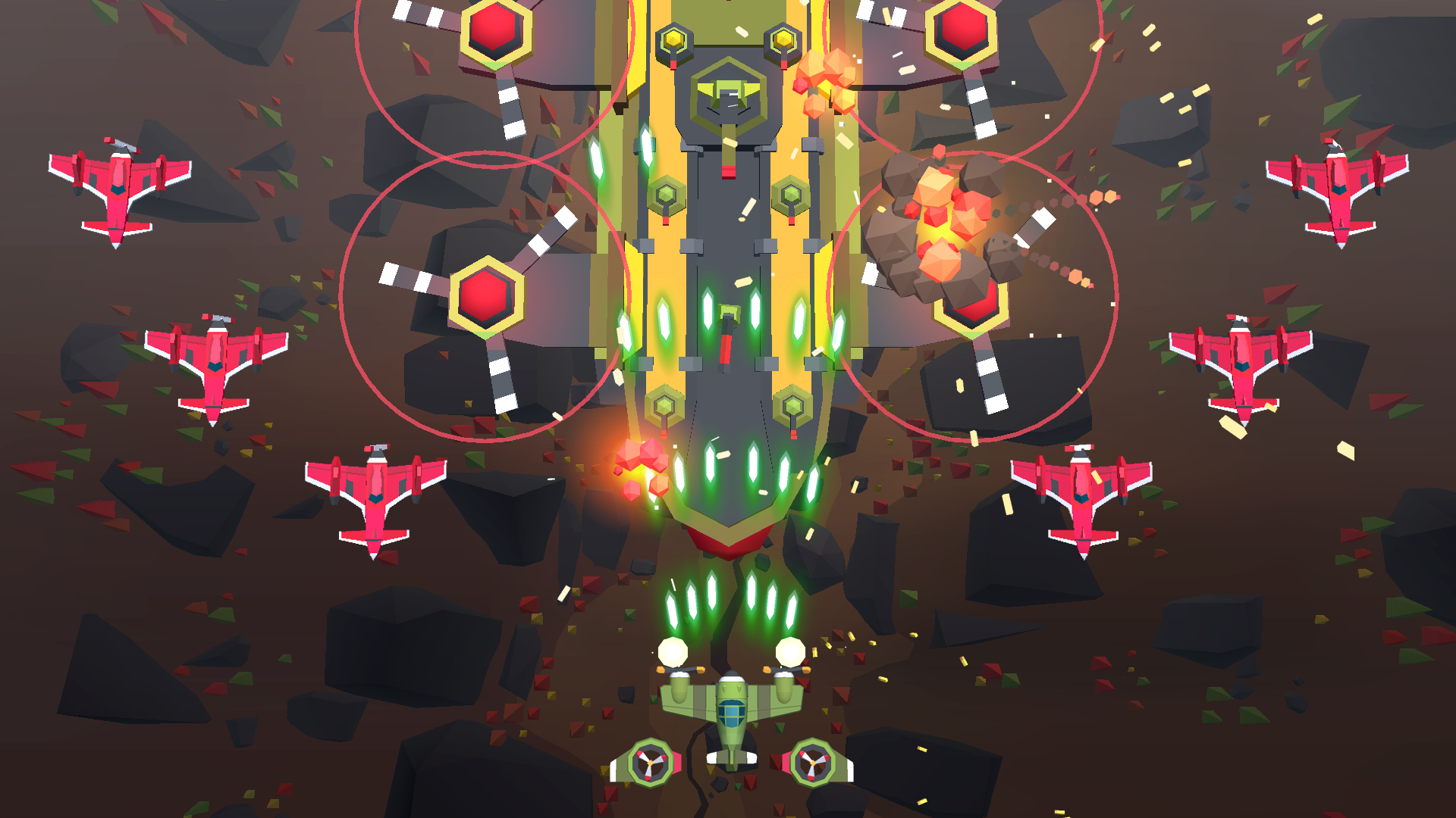 Burning Sky: Aircraft Combat Game Screenshot
