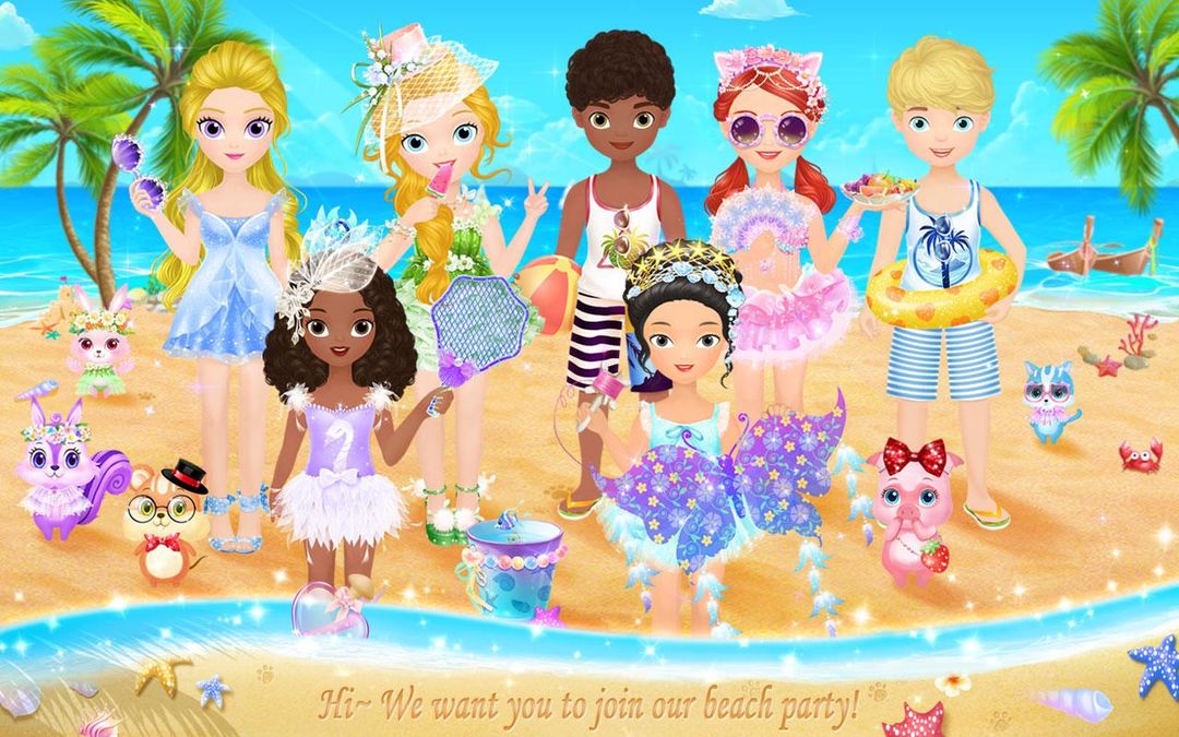 Screenshot of Princess Libby's Beach Day