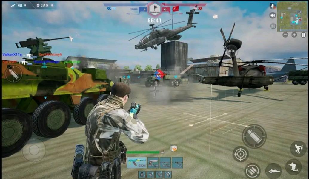 Screenshot 1 of 聯合打擊戰場：FPS PVP 射擊遊戲 
