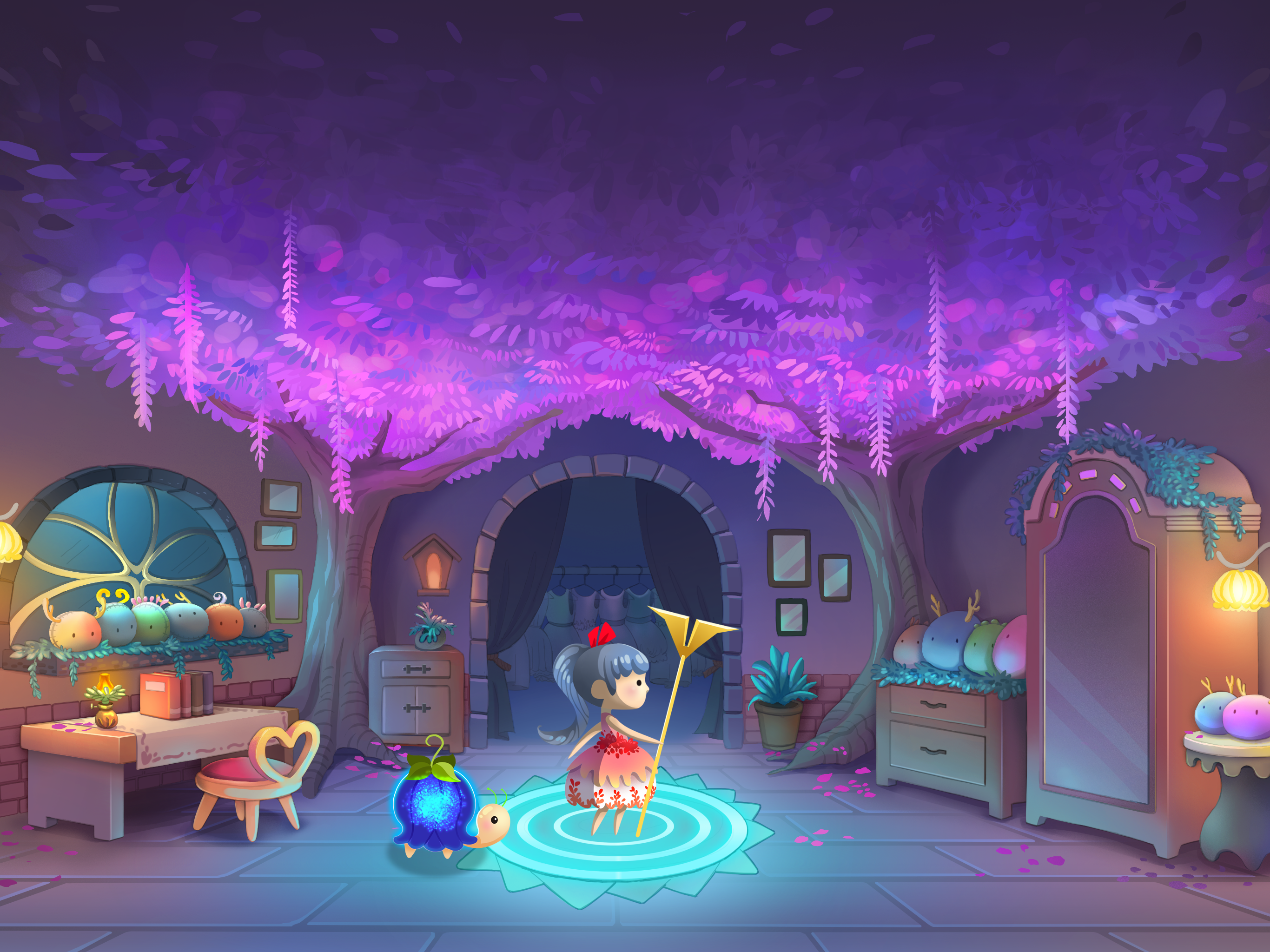 Light a Way: Tap Tap Fairytale Game Screenshot