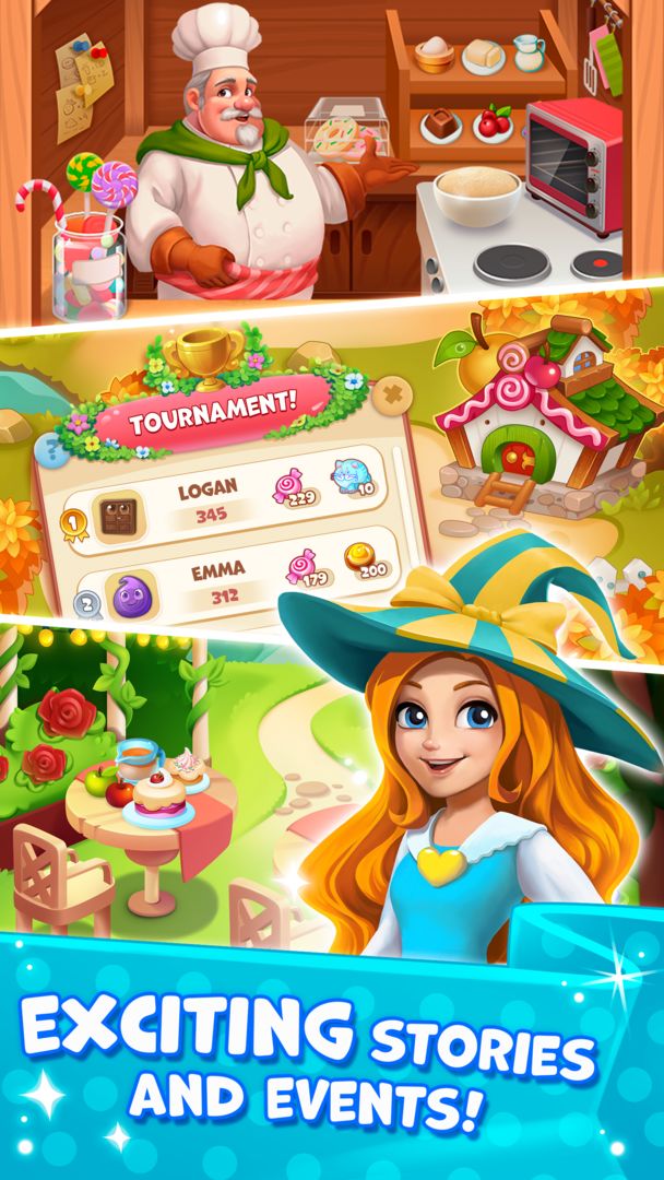 Candy Valley - Match 3 Puzzle screenshot game