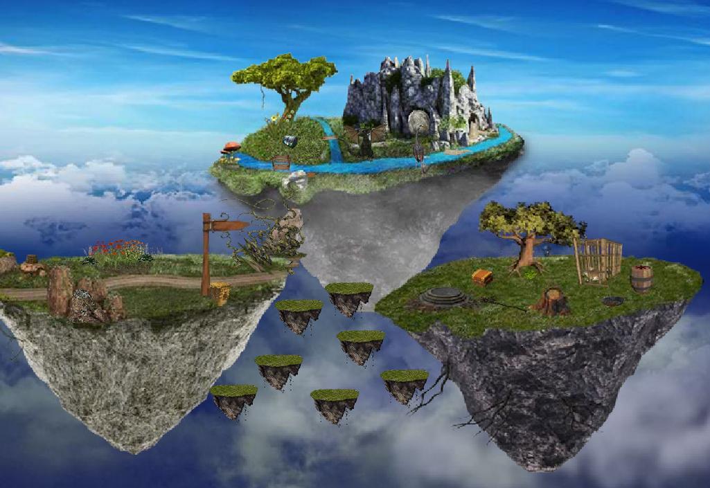 Screenshot of Fantasy Floating Farm Escape 2