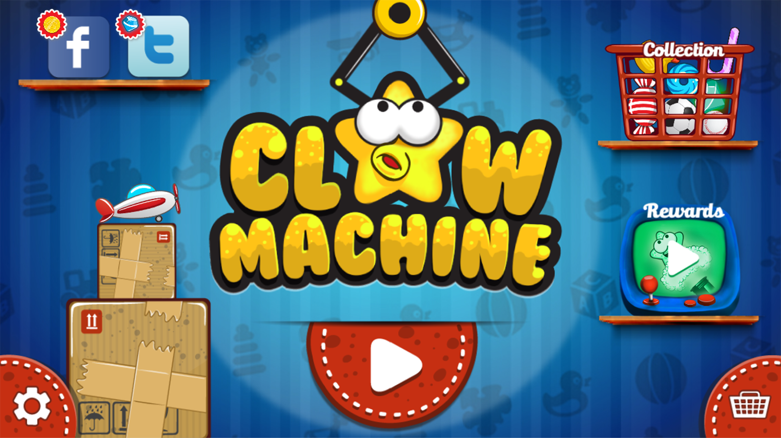 Claw Machine ゲームのスクリーンショット