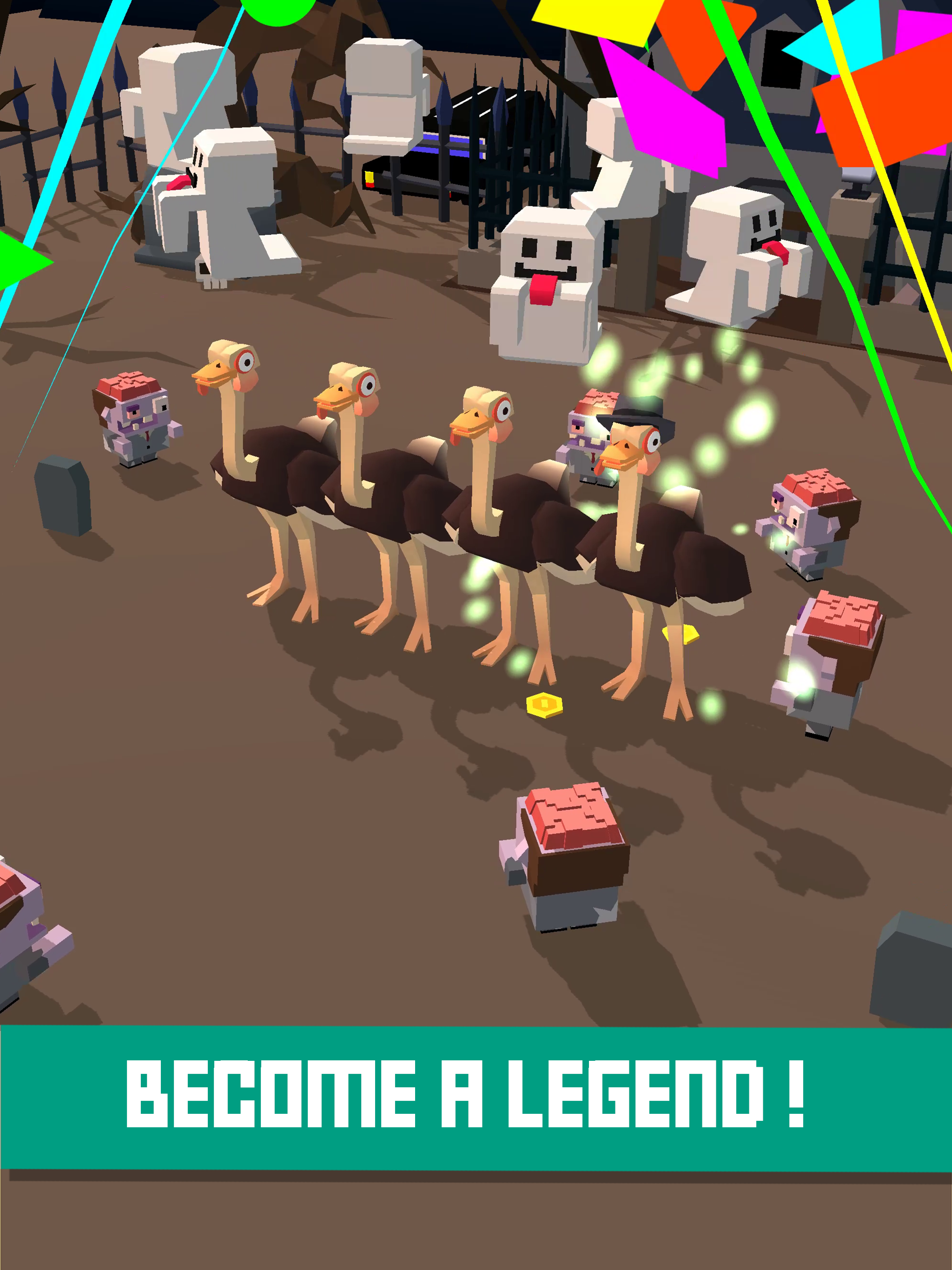 Ostrich Among Us Game Screenshot